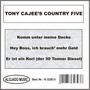 Tony Cajee's Country Five