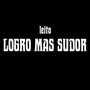 Logro mas sudor