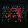 The Things We Did (In the Thing We Had)