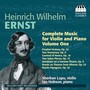 ERNST, H.W.: Violin and Piano Music (Complete) , Vol. 1 (Lupu, Hobson)