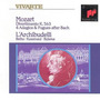 Mozart: Divertimento, K. 563; 4 Adagios & Fugues after Bach