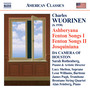 WUORINEN: Ashberyana / Fenton Songs I and II / Josquiniana