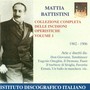 Opera Arias (Tenor) : Battistini, Mattia - Mozart, W.A. / Wagner, R. / Tchaikovsky, P.I. (Complete Opera Highlights Collection, Vol. 1) (1902-1906)