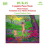 Dukas: Piano Sonata / Variations on A Theme of Rameau