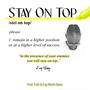 Stay On Top