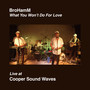 What You Won't Do For Love (Live at Cooper Sound Waves)