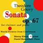 Gouvy Sonata For Clarinet and Piano Op67