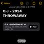 SHOOTING AT ME (2024 THROWAWAY) (feat. O.J.) [Explicit]