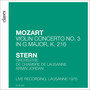 W.A. Mozart: Violin Concerto No.3 in G Major, K. 216 (Live Recording, Lausanne 1976)