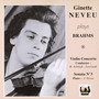 Ginette Neveu Plays Brahms