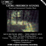 HANDEL: 9 German Arias, HWV 202-210 / Trio Sonata in C Minor, HWV 386a