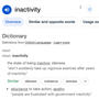 Inactivity (Explicit)