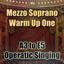 Mezzo Soprano Warm Up One (A3 to E5 Operatic Singing)