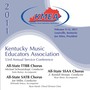 Kentucky Music Educators Association 53rd Annual Service Conference - All-State TTBB Chorus / All-State SATB Chorus / All-State SSAA Chorus