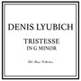 Tristesse in G Minor (Solo Piano Collection)