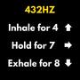 4-7-8 Breathe-Along 432hz