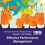 Effective Performance Management