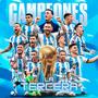 Argentina campeon del mundo-La Scaloneta/La Tercera-muchachos