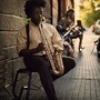 Sidewalk Jazz Vibes: Street Music Flow