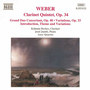 WEBER: Clarinet Quintet, Op. 34 / Grand Duo Concertant