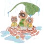 5PM Rainy Day Animal Crossing