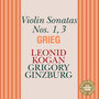 Grieg: Sonatas for Violin and Piano No. 1 & 3