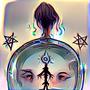 Guided by Spirits in The Mirror