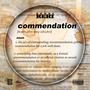 Commendation (Explicit)