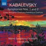 KABALEVSKY, D.B.: Symphonies Nos. 1 and 2 / Colas Breugnon: Overture / Pathétique Overture (Malmö Symphony, Darrell Ang)