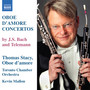 Bach, J.S.: Oboe D'amore Concertos, BWV 1053, 1055 / Telemann: Oboe D'amore Concertos, Twv 51:g3, 51:a2 (Stacy)