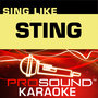 Sing Like Sting (Karaoke Performance Tracks)