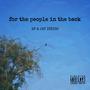 for the people in the back. (feat. Jay Indigo) [Explicit]