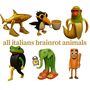 all italians brainrot animals