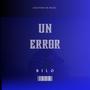 un error