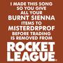 Let's get MisterDrProf 200,000 Burnt Sienna items in Rocket League before trading is removed (Explicit)