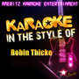 Karaoke (In the Style of Robin Thicke)