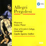 Allegri: Miserere/Pergolesi: Stabat MaterCaldara: Stabat Mater