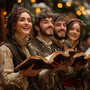 Brother and Sister Christmas Family Carols