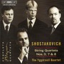 SHOSTAKOVICH: String Quartets Nos. 3, 7 and 8