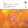 Weber : Clarinet Concertos Nos 1 & 2, Grand Duo concertant & Concertino (-  APEX)