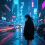 吹着午夜的风