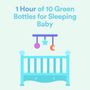 1 Hour of 10 Green Bottles for Sleeping Baby (Children's Sleep Music)