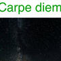 Carpe diem