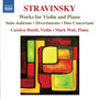 Stravinsky, I.: Violin and Piano Works - Suite Italienne / Divertimento / Duo Concertant (Huebl, Wait)