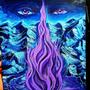 Llama Violeta
