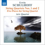 SCHULHOFF, E.: String Quartets Nos. 1 and 2 / 5 Pieces (Aviv Quartet)