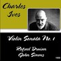 Charles Ives : Violin Sonata No. 1 - 1956