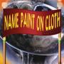 Name Paint On Cloth