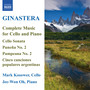 Ginastera, A.: Cello and Piano Music (Complete) [Kosower]