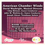 2017 Wasbe Utrecht, Netherlands: American Chamber Winds